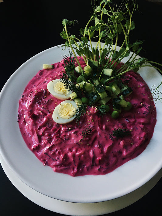 Authentic Šaltibarščiai Recipe - Lithuanian Cold Beet Soup